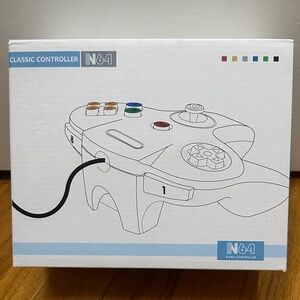 2-pack N64 USB controllers -new in box
